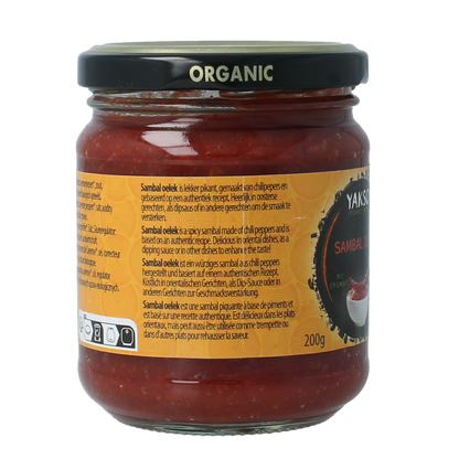 Yakso Sambal oelek bio 200.00 Gram
