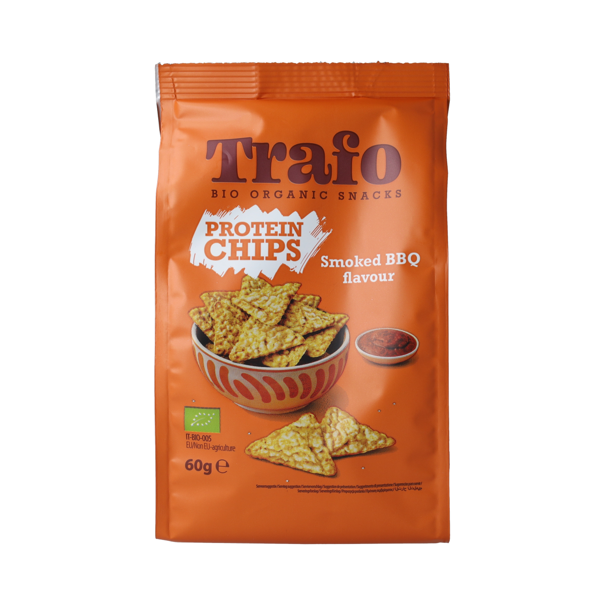 Trafo Proteinchips bbq bio 60.00 Gram
