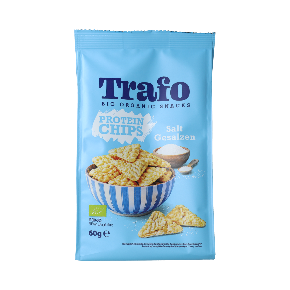 Trafo Proteinchips zout bio 60.00 Gram