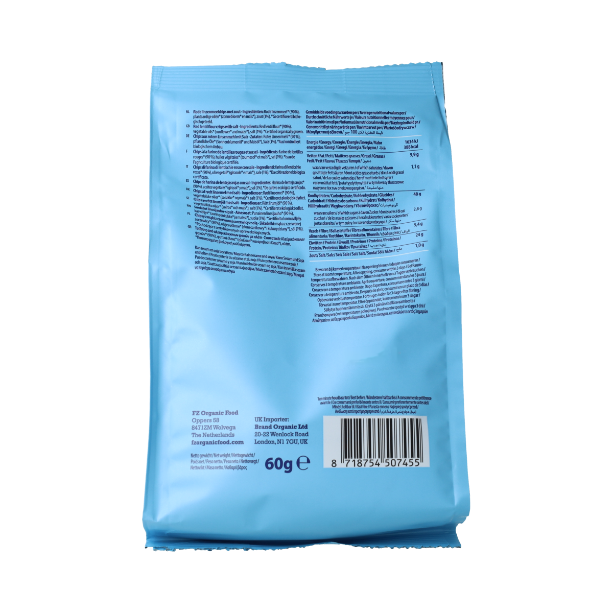 Trafo Proteinchips zout bio 60.00 Gram