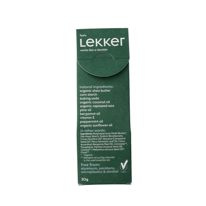 Lekker Company Deodorant woodland 30.00 Gram