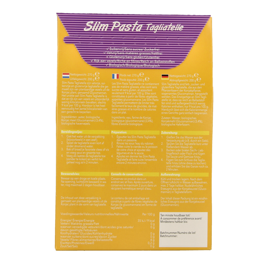 Slim Pasta tagliatelle bio  270.00 Gram