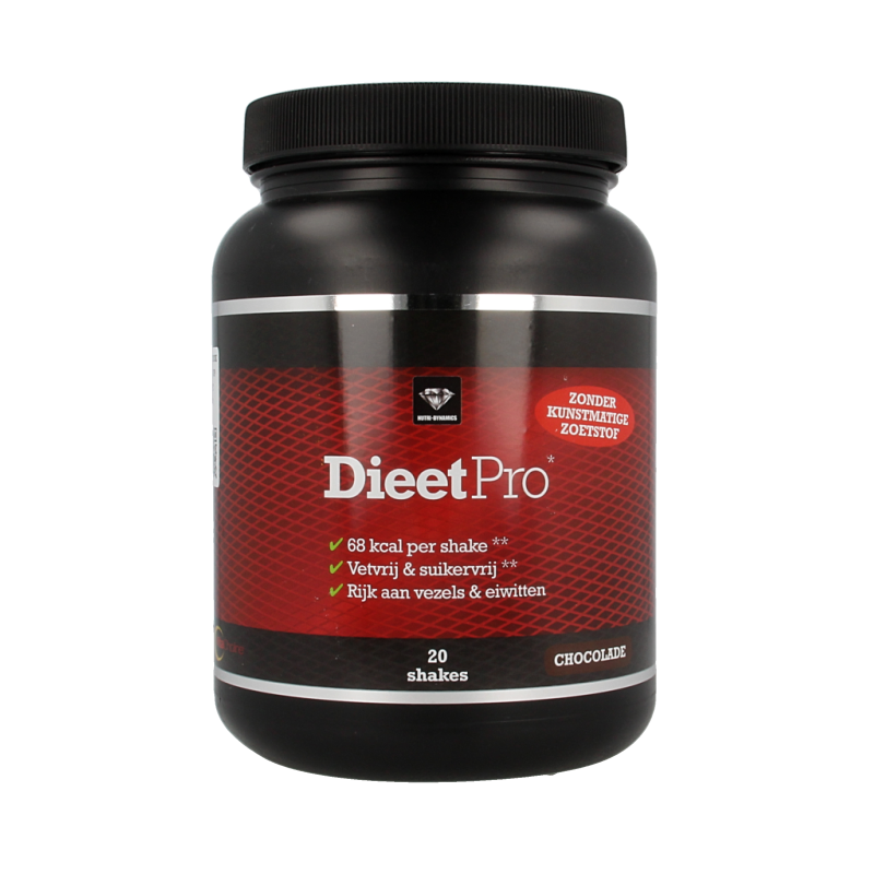 Dieet Pro Stevia chocolade 400 Gram