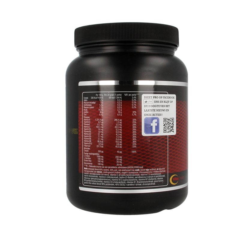 Dieet Pro Stevia chocolade 400 Gram