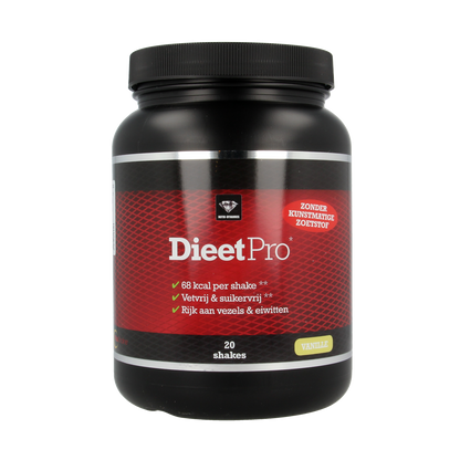 Dieet Pro Stevia vanille 400.00 Gram