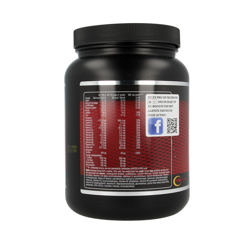 Dieet Pro Stevia vanille 400 Gram