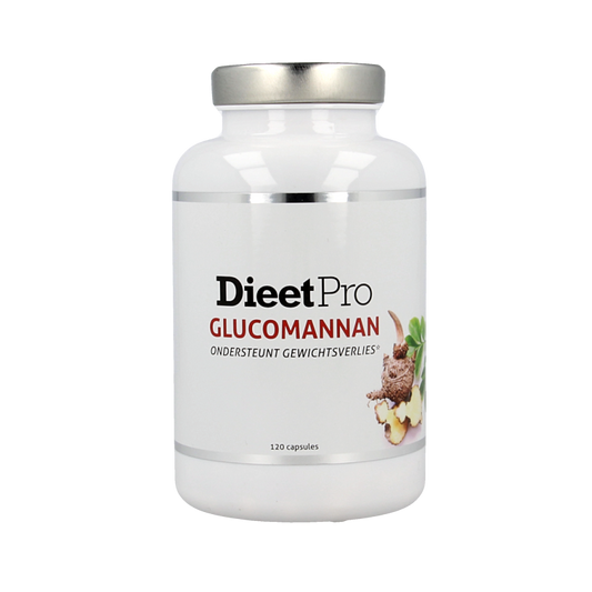 Dieet Pro Glucomannan 120 Capsules