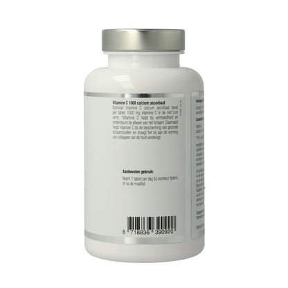 Nutrivian Vitamine C1000 mg calcium ascorbaat 100.00 Tabletten