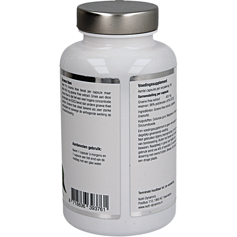 Dieet Pro Groene thee capsules 60 Capsules