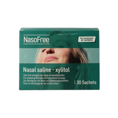Dos Medical NasoFree nasaal spoelzout 6.5 g xylitol 30 Stuks