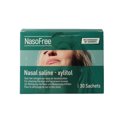 Dos Medical NasoFree nasaal spoelzout 6.5 g xylitol 30.00 Stuks