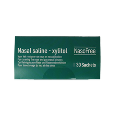 Dos Medical NasoFree nasaal spoelzout 6.5 g xylitol 30 Stuks