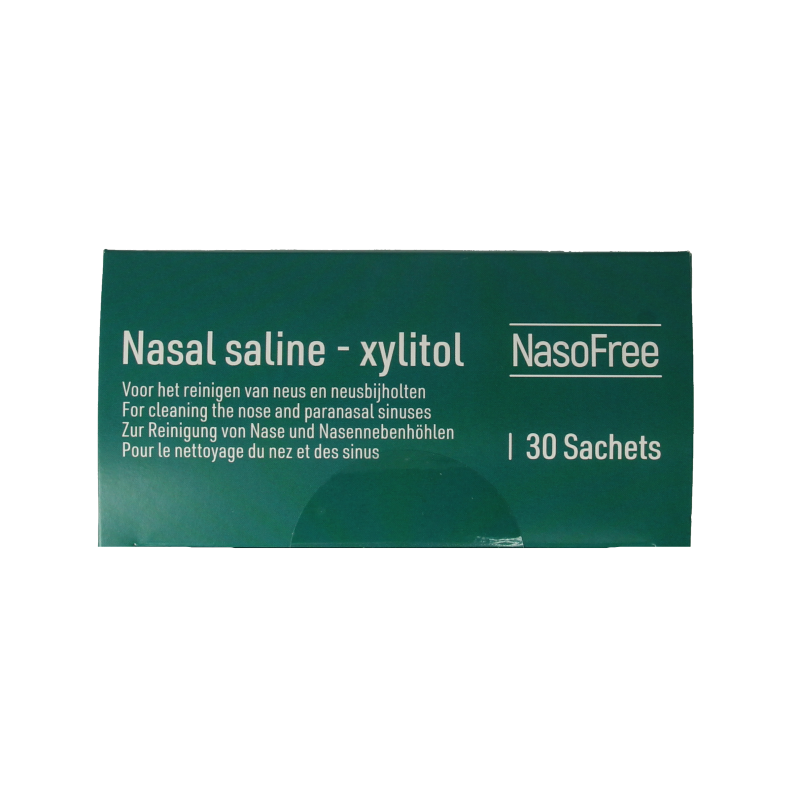 Dos Medical NasoFree nasaal spoelzout 6.5 g xylitol 30 Stuks