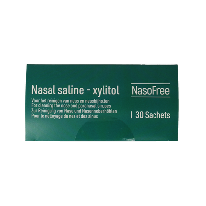 Dos Medical NasoFree nasaal spoelzout 6.5 g xylitol 30.00 Stuks