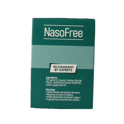 Dos Medical NasoFree nasaal spoelzout 6.5 g xylitol 30.00 Stuks