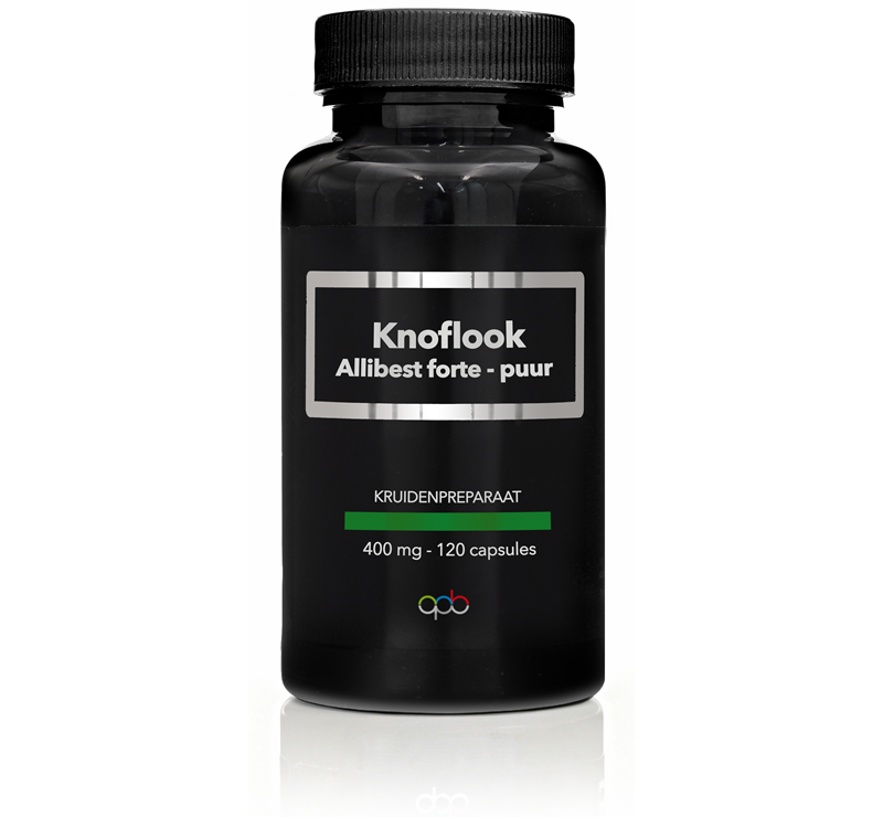 APB Holland Knoflook Allibest forte puur 400mg 120 Vegetarische capsules