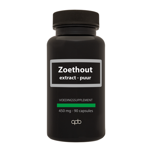 APB Holland Zoethout extract puur 450mg 90 Capsules