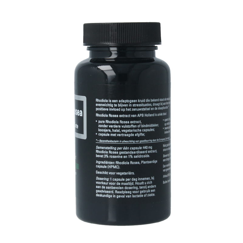 APB Holland Rhodiola rosea extract puur 60 Capsules