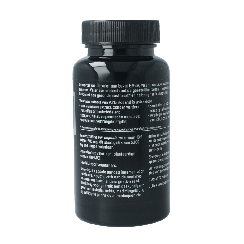 APB Holland Valeriaan extract puur 500mg 90 Capsules