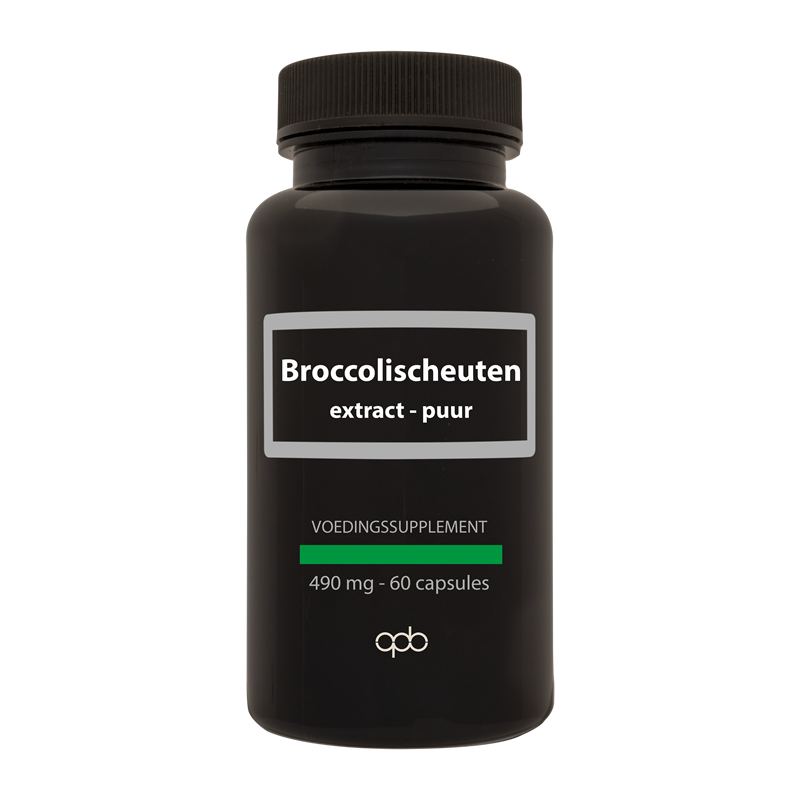 APB Holland Broccolischeuten extract puur forte 490mg 60 Vegetarische capsules