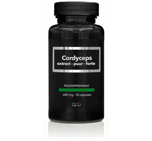 APB Holland Cordyceps extract puur forte 600mg 70 Capsules