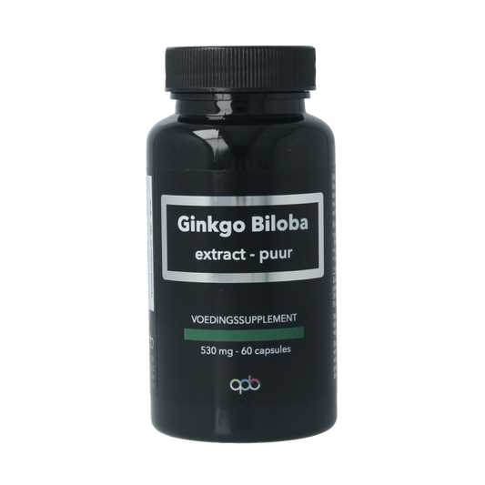 APB Holland Ginkgo biloba extract puur 530mg 60 Capsules