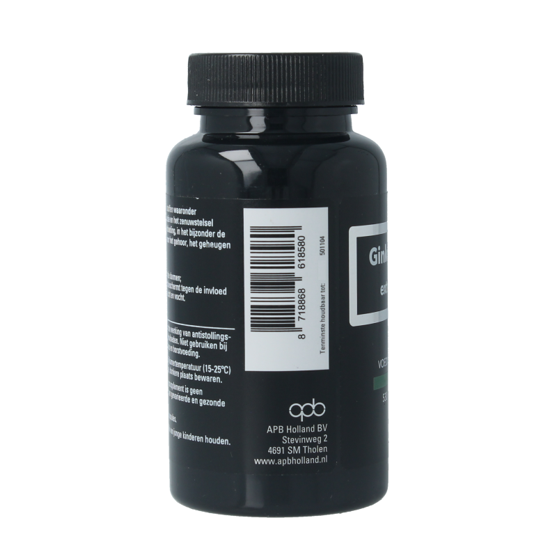 APB Holland Ginkgo biloba extract puur 530mg 60 Capsules