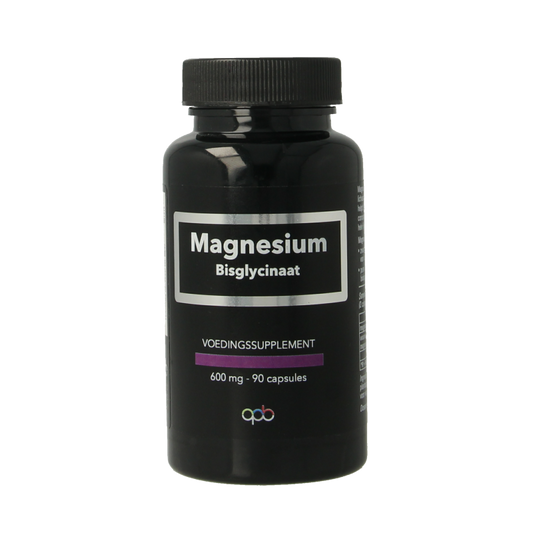 APB Holland Magnesium bisglycinaat puur 600mg 90 Capsules