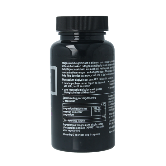 APB Holland Magnesium bisglycinaat puur 600mg 90.00 Capsules