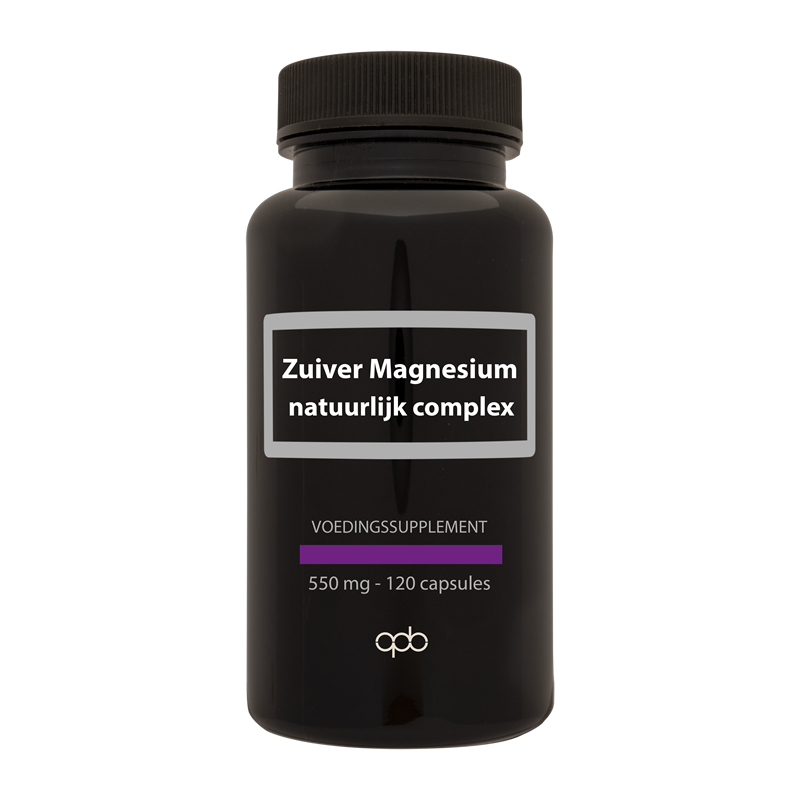 APB Holland Zuiver magnesium natuurlijk complex 550mg 120 Capsules