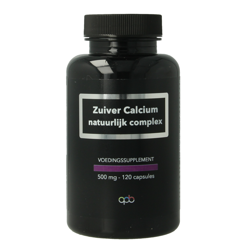 APB Holland Zuiver calcium natuurlijk complex 500mg 120 Capsules