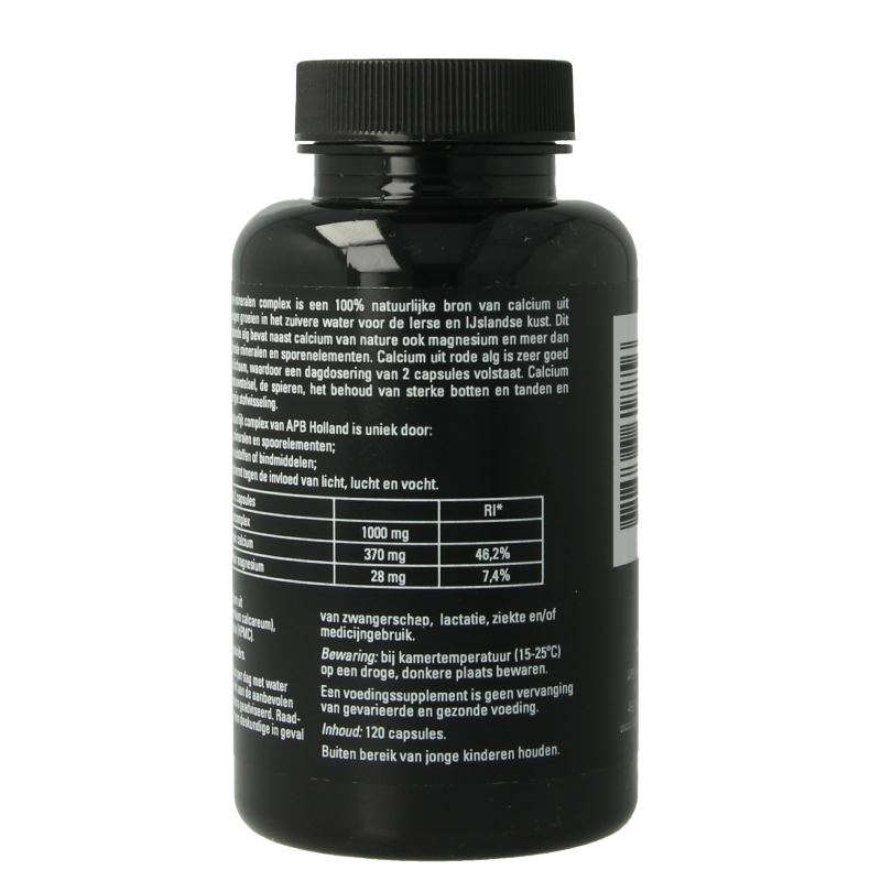 APB Holland Zuiver calcium natuurlijk complex 500mg 120 Capsules
