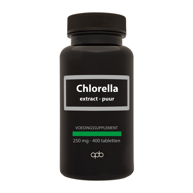 APB Holland Chlorella extract puur 250mg 400 Tabletten