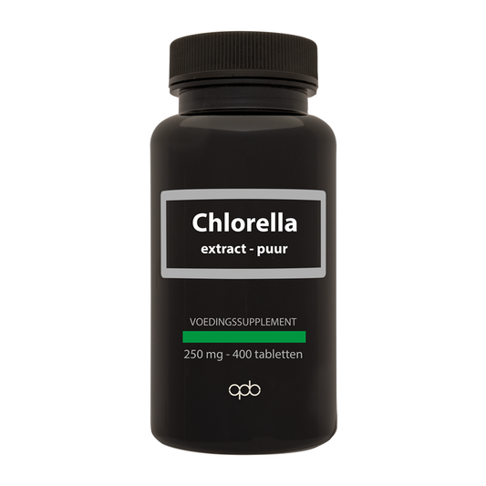 APB Holland Chlorella extract puur 250mg 400 Tabletten