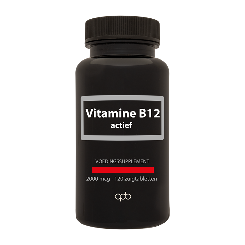 APB Holland Vitamine B12 actief 2000mcg 120 Zuigtabletten