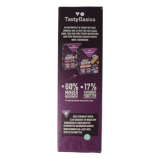 TastyBasics Less carb-high protein granola choco en noten 350.00 Gram