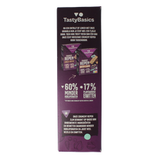TastyBasics Less carb-high protein granola noten & pitten 350.00 Gram