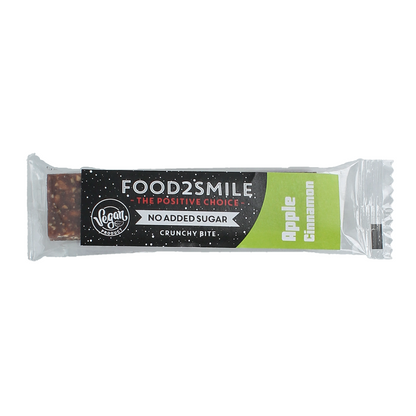 Food2Smile Apple pie bar glutenvrij lactosevrij 28.00 Gram