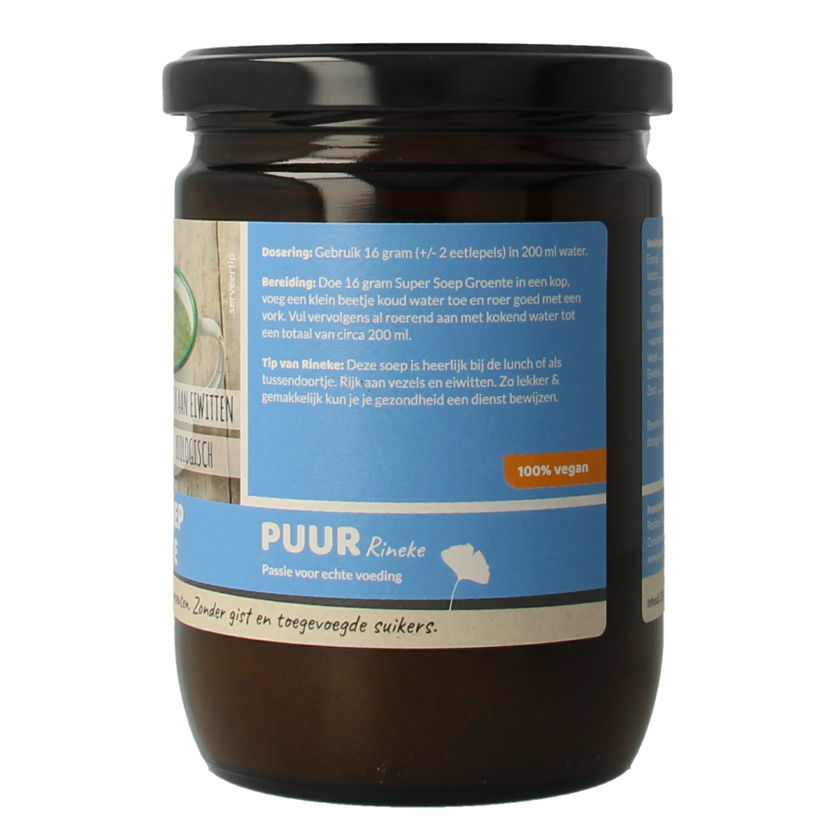Puur Rineke Super soep groente bio 224 Gram