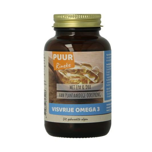 Puur Rineke Visvrije omega 3 60 Vegetarische capsules