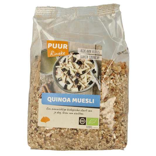 Puur Rineke Quinoa muesli bio 600.00 Gram