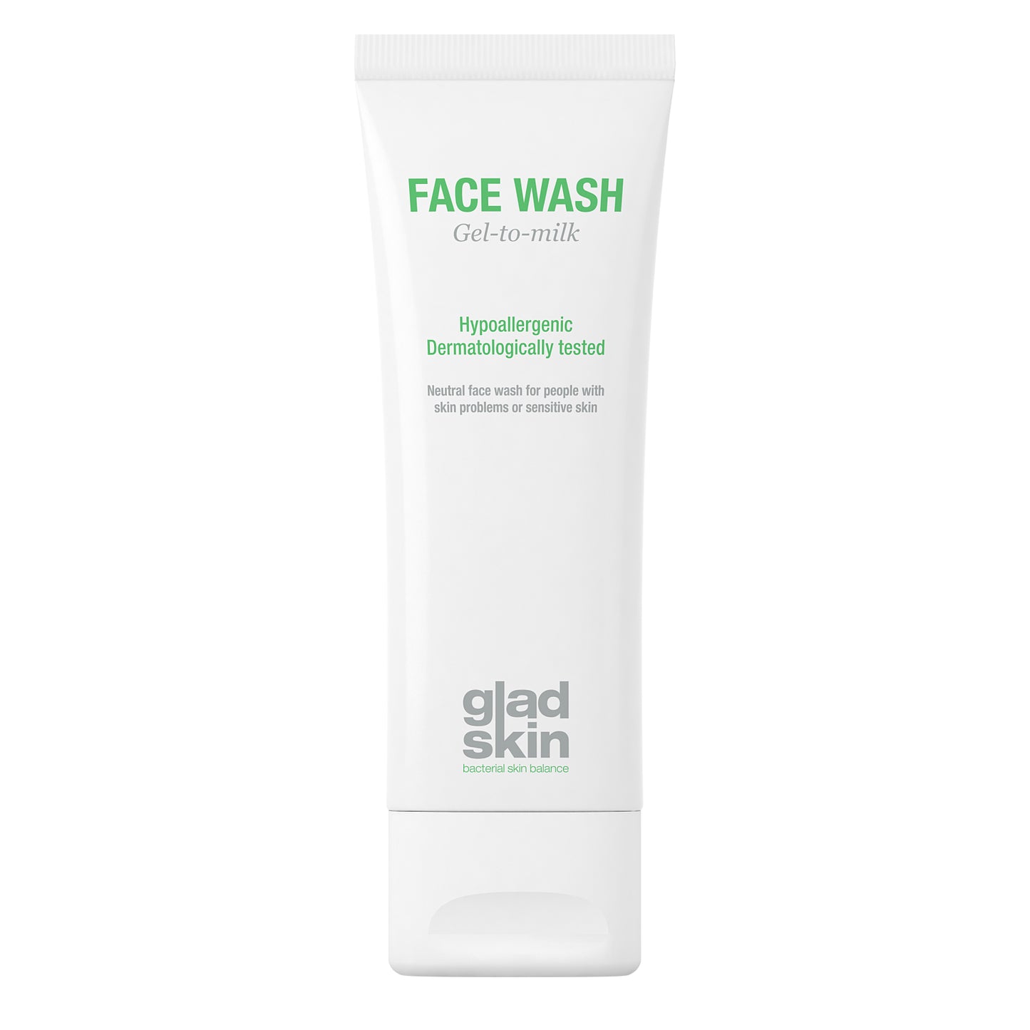 Gladskin Face wash gel to milk 75 Milliliter