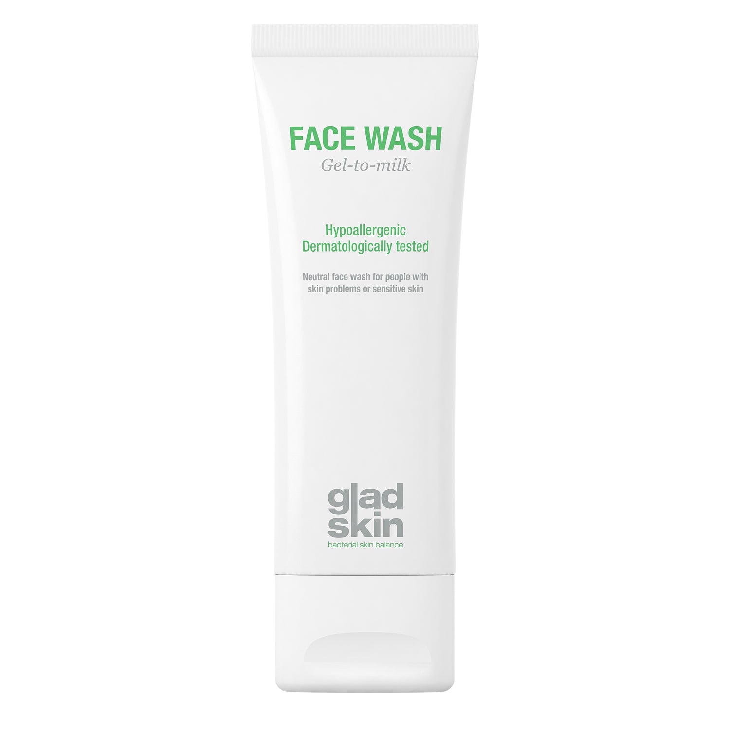 Gladskin Face wash gel to milk 75 Milliliter