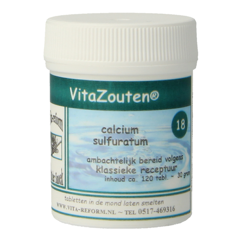 Vitazouten Calcium sulfuratum VitaZout nr. 18 120 Tabletten