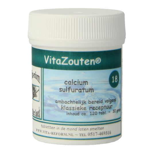 Vitazouten Calcium sulfuratum VitaZout nr. 18 120 Tabletten