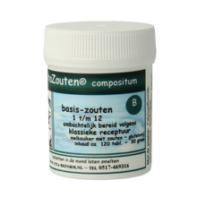 Vitazouten Compositum basis 1 t/m 12 120 Tabletten