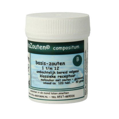 Vitazouten Compositum basis 1 t/m 12 120.00 Tabletten