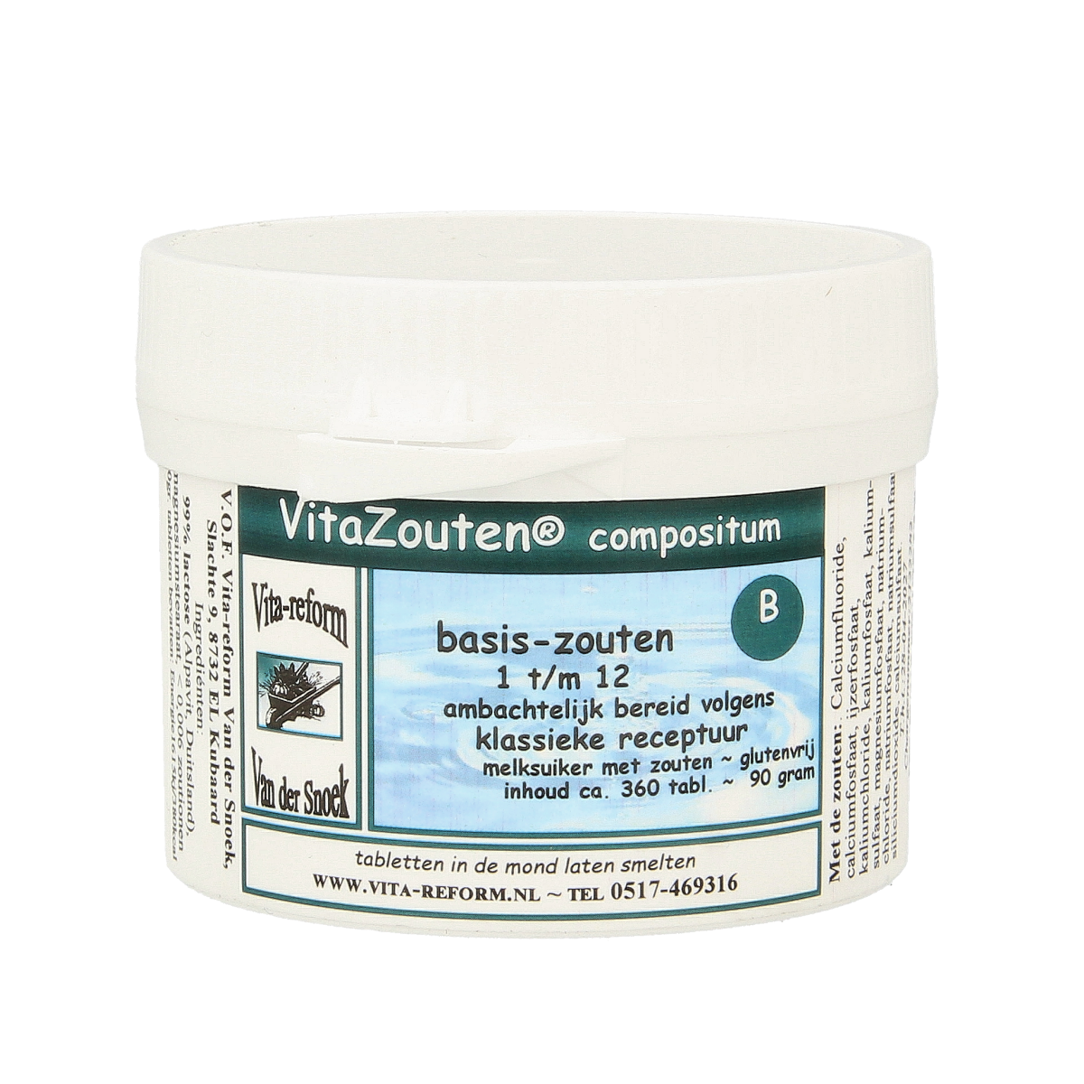 Vitazouten Compositum basis 1 t/m 12 360.00 Tabletten