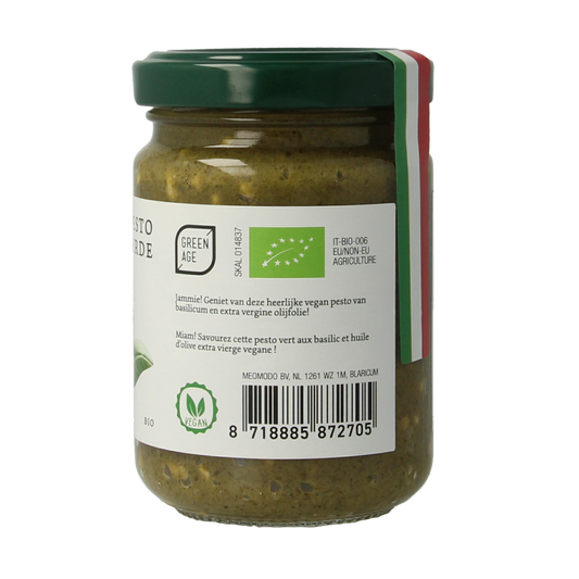 Greenage Groene pesto bio 140.00 Gram