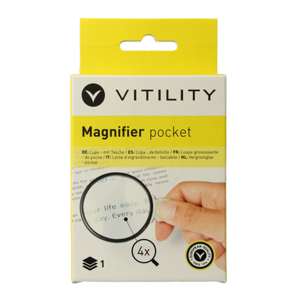 Vitility Vergrootglas pocket 1 Stuks